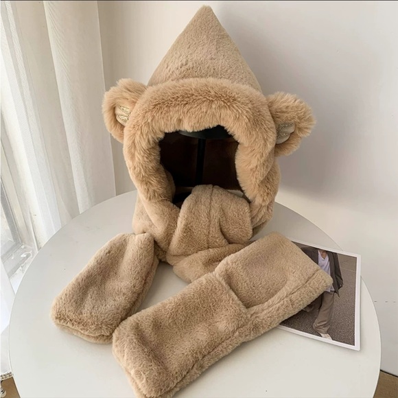 Other - Kids Bear Plush Hat Brand New